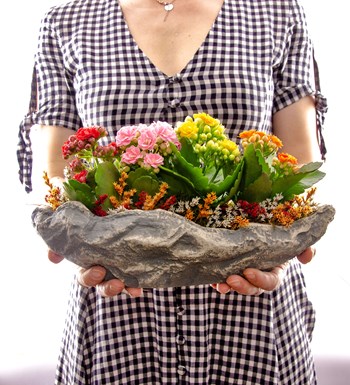 Canım Annem Tabelalı Marineris Serisi Kalanchoe Tasarım görsel 2