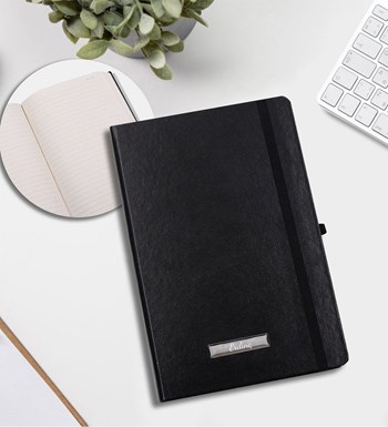 Kişiye Özel Termos & Defter & Siyah Kupa Hediye Seti görsel 4