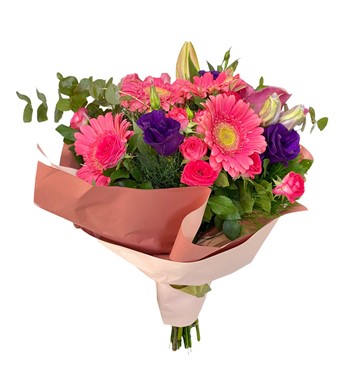 Pink Decorative Bouquet görsel 2