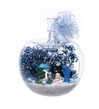 Teraryum Hoş Geldin Bebek Erkek - Şirin Baba Objeli görsel 3