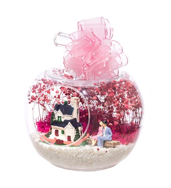 Teraryum Huzur Dolu Pembe Bahçe görsel 3