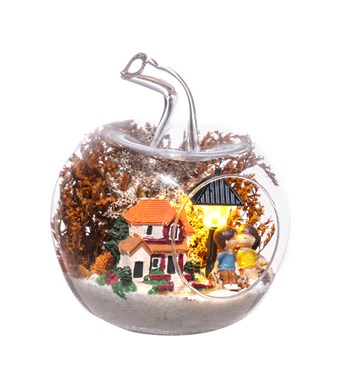 Teraryum Işıklı Aşk Bahçemiz - Oranj görsel 2