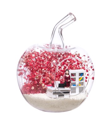 Teraryum Mini Yeni İş Kadını - Pembe görsel 2