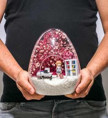 Teraryum Yeni İş Tebriği Pembe görsel 4